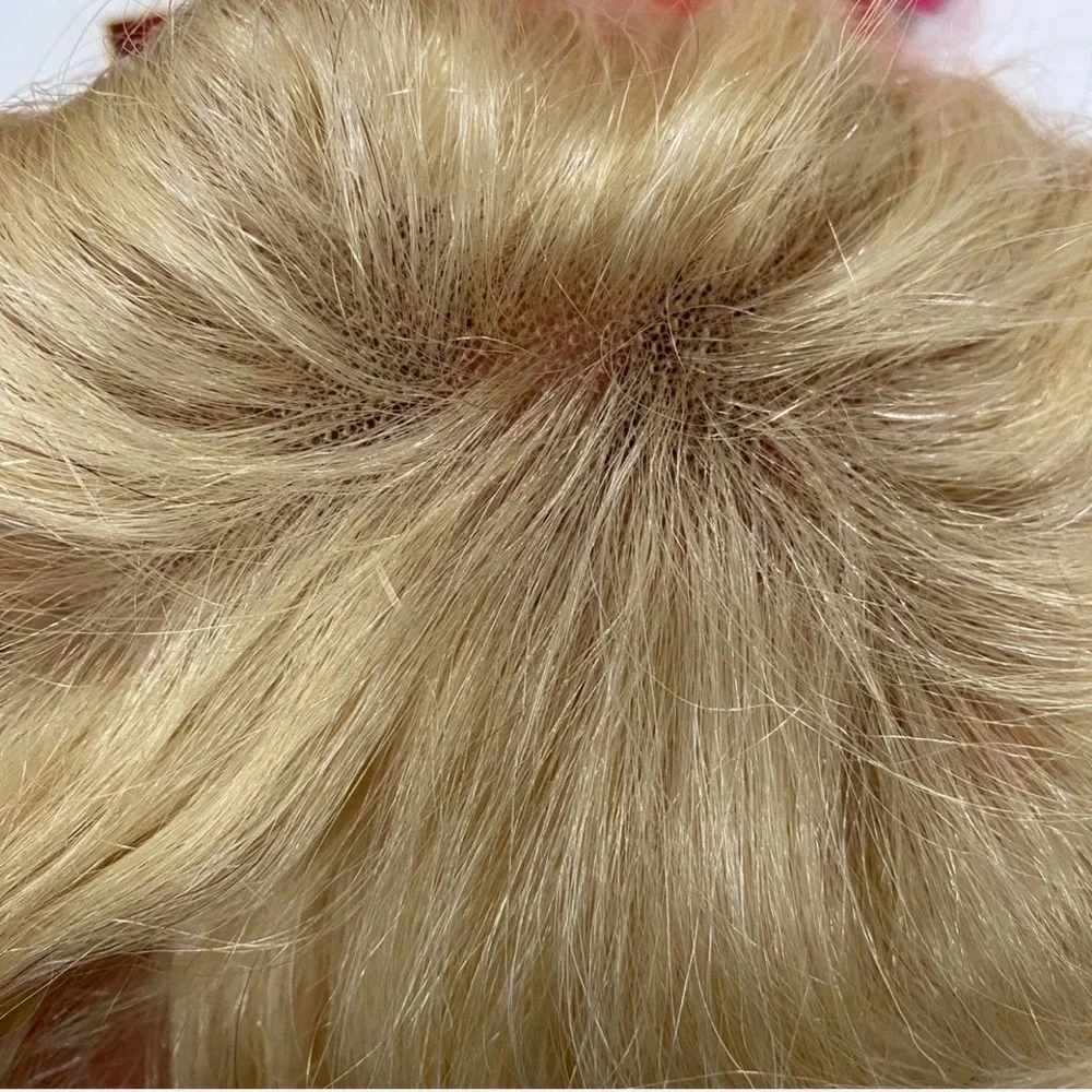 Golden Blonde Women's Hair Wig - Picture 3 of 8